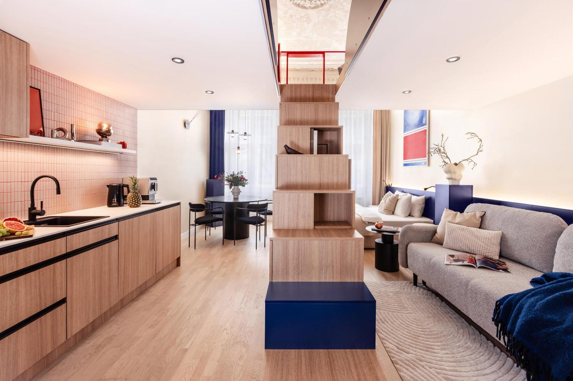 Turnkey I Wenceslas Square Premium Apartments براغ الغرفة الصورة
