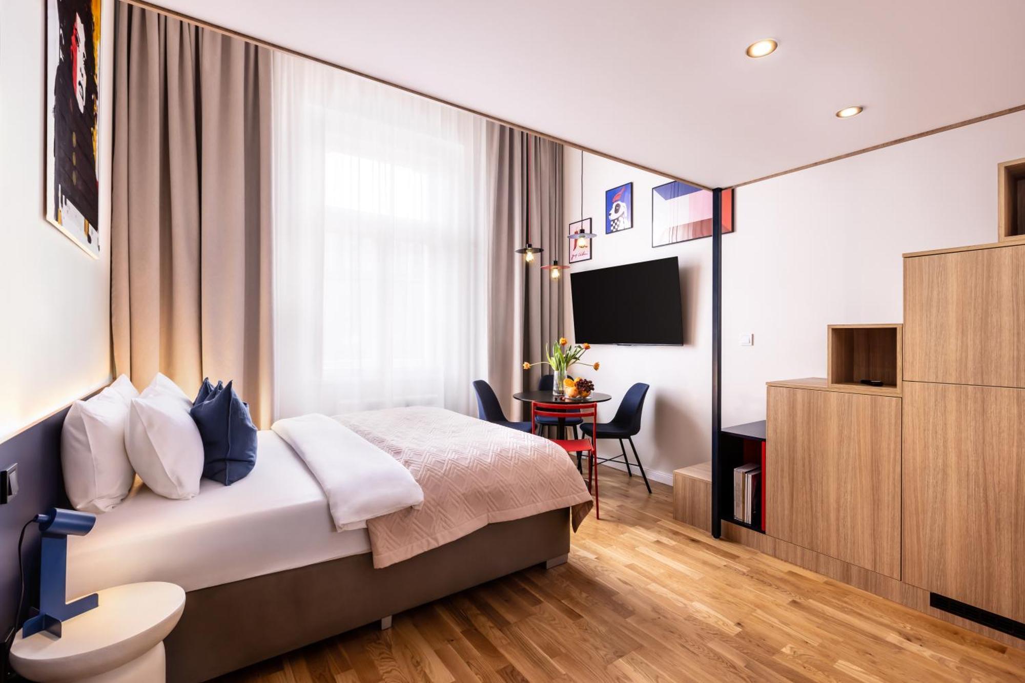 Turnkey I Wenceslas Square Premium Apartments براغ الغرفة الصورة