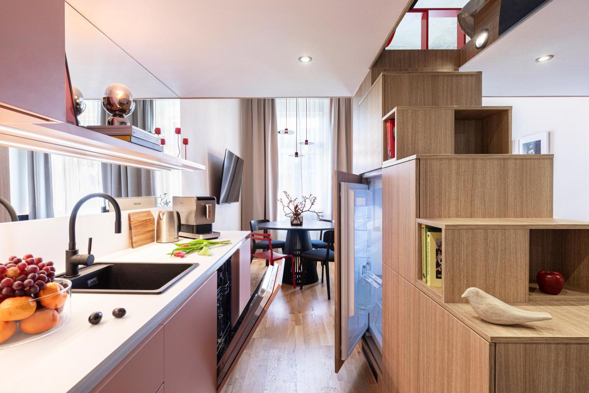 Turnkey I Wenceslas Square Premium Apartments براغ الغرفة الصورة