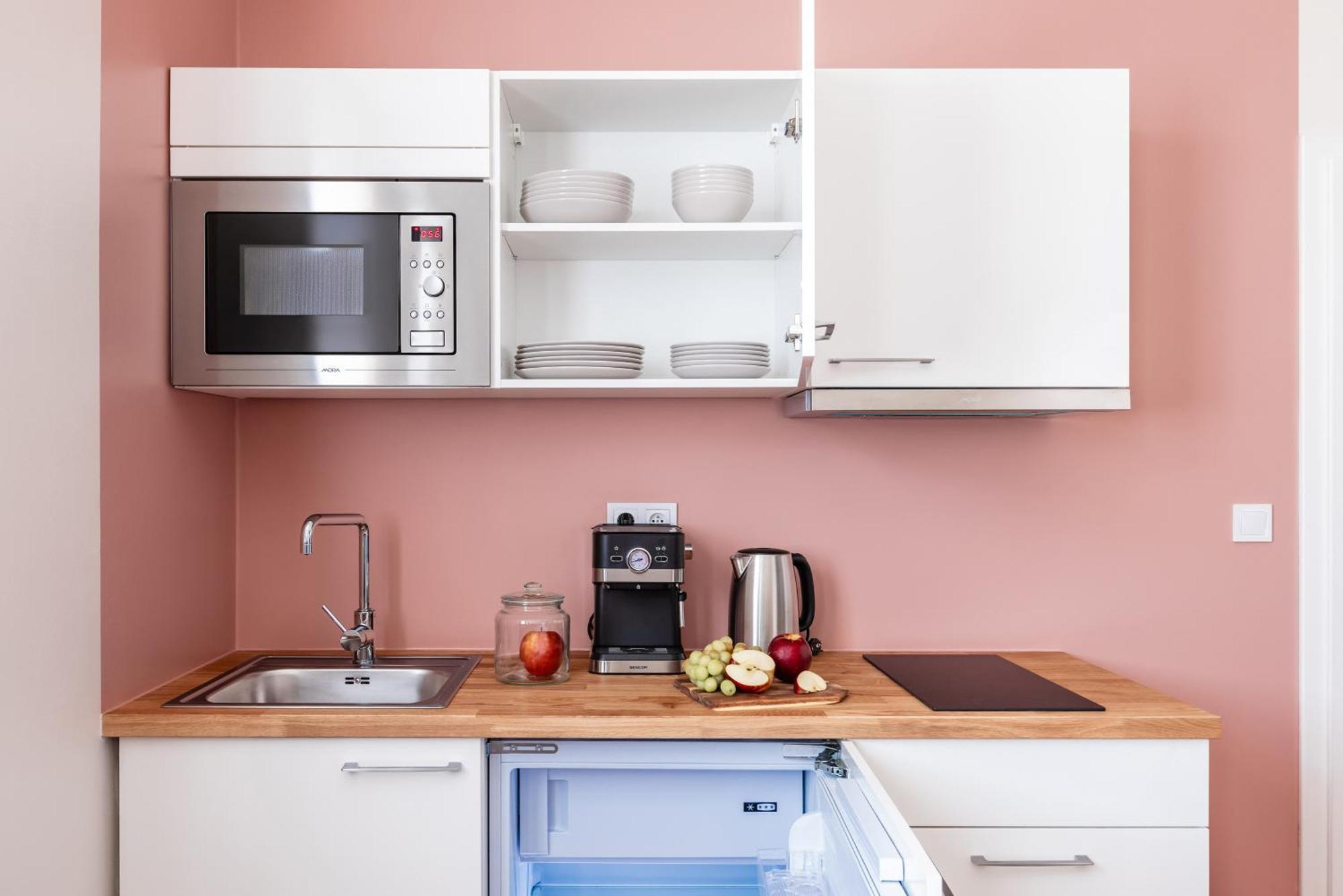 Turnkey I Wenceslas Square Premium Apartments براغ الغرفة الصورة